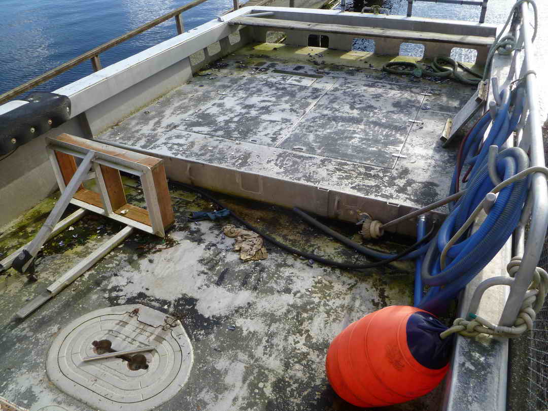 Northwest Aluminum Craft Crab Prawn Boat