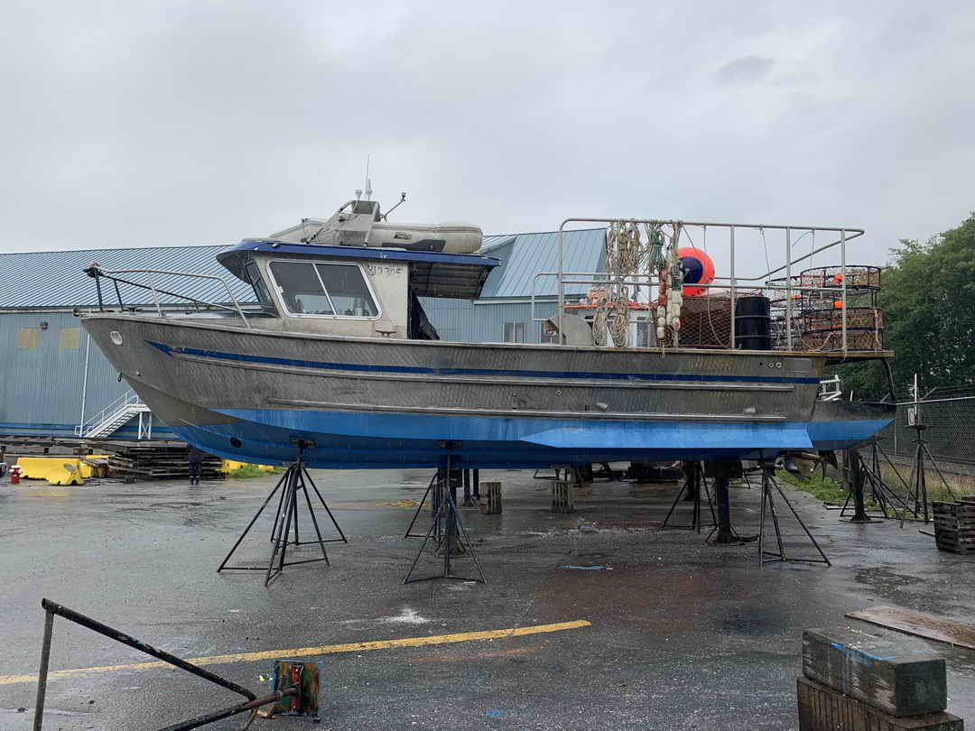 Aluminum Crab Shrimp Boat
