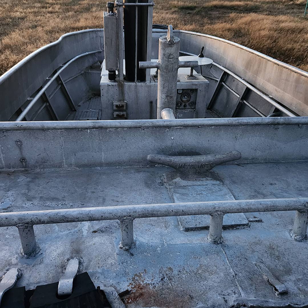 Aluminum Seine Power Skiff image 5