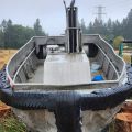 Aluminum Seine Power Skiff thumbnail image 1