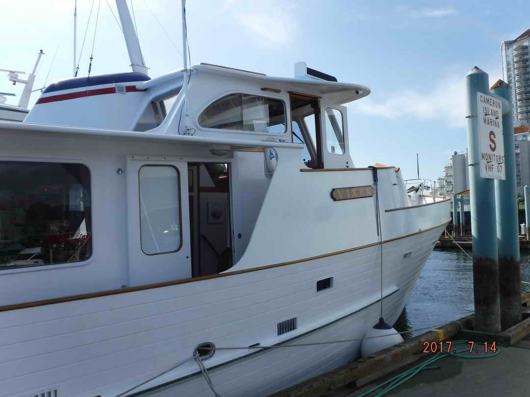 Alaskan 46 5 Classic Wood Yacht