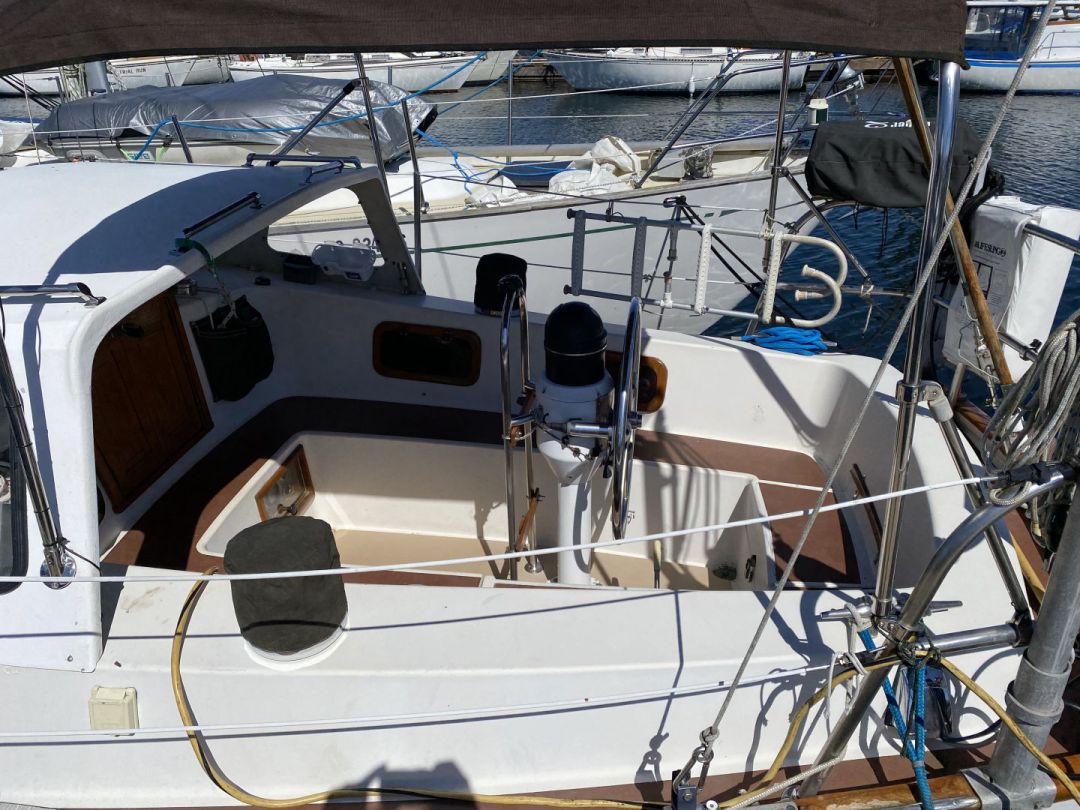Fiberglass Fraser Sloop Sailboat image 4