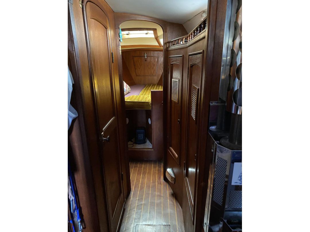 Fiberglass Fraser Sloop Sailboat image 14