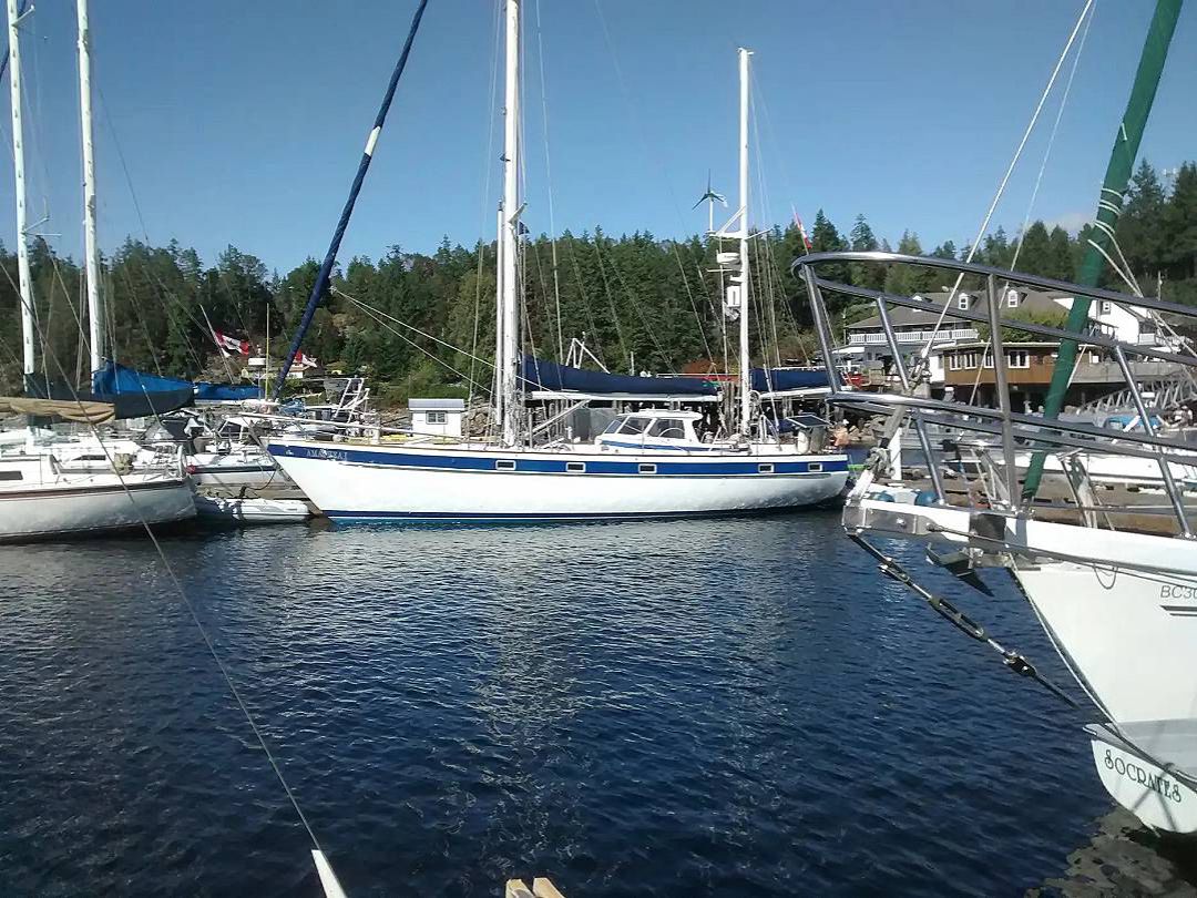 Fiberglass Bluewater Sailboat image 2