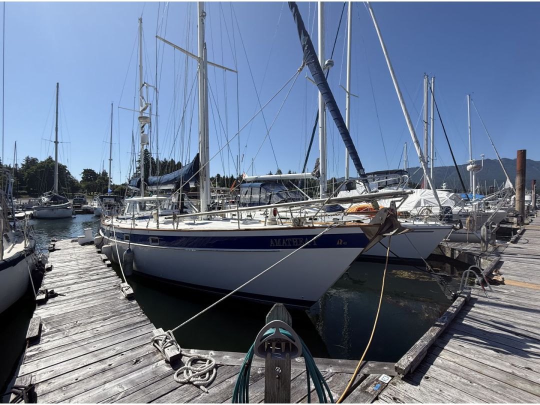 Fiberglass Bluewater Sailboat image 5