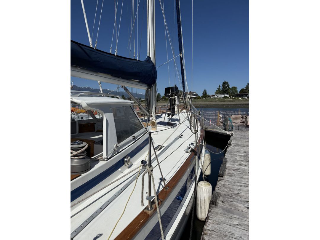 Fiberglass Bluewater Sailboat image 7