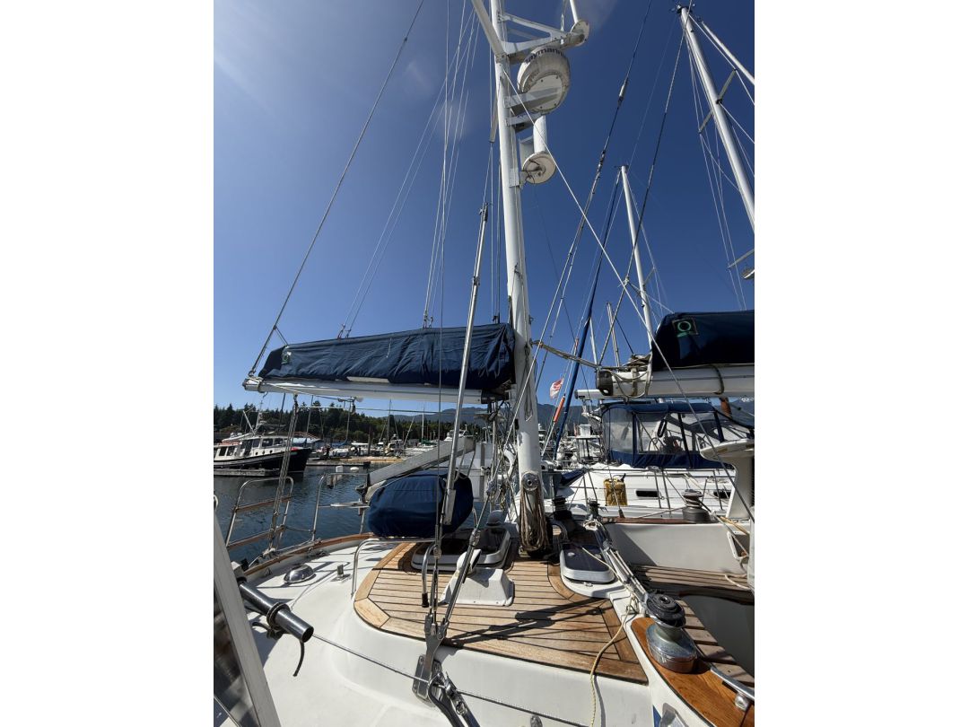 Fiberglass Bluewater Sailboat image 11