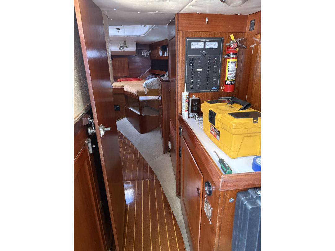 Fiberglass Bluewater Sailboat image 33