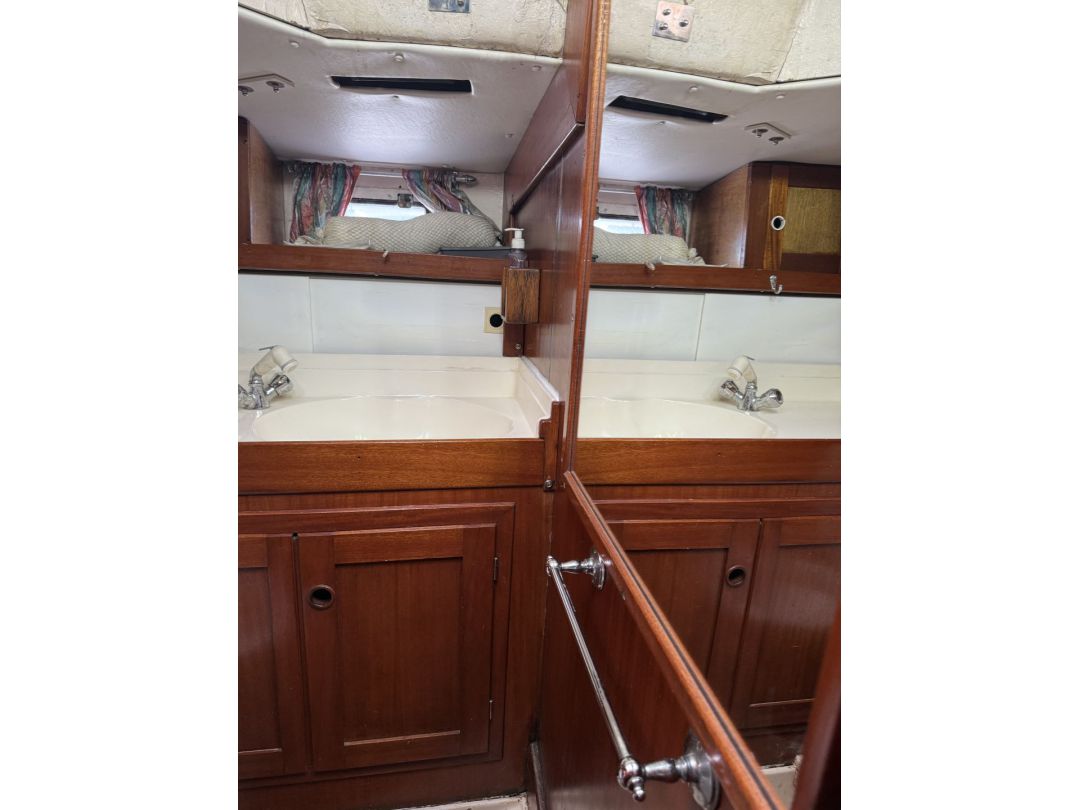 Fiberglass Bluewater Sailboat image 42
