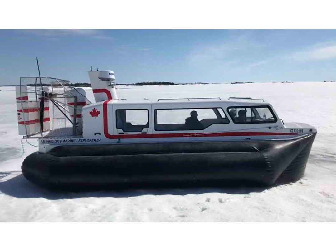 Amphibious Marine Passenger Work Boat image 0