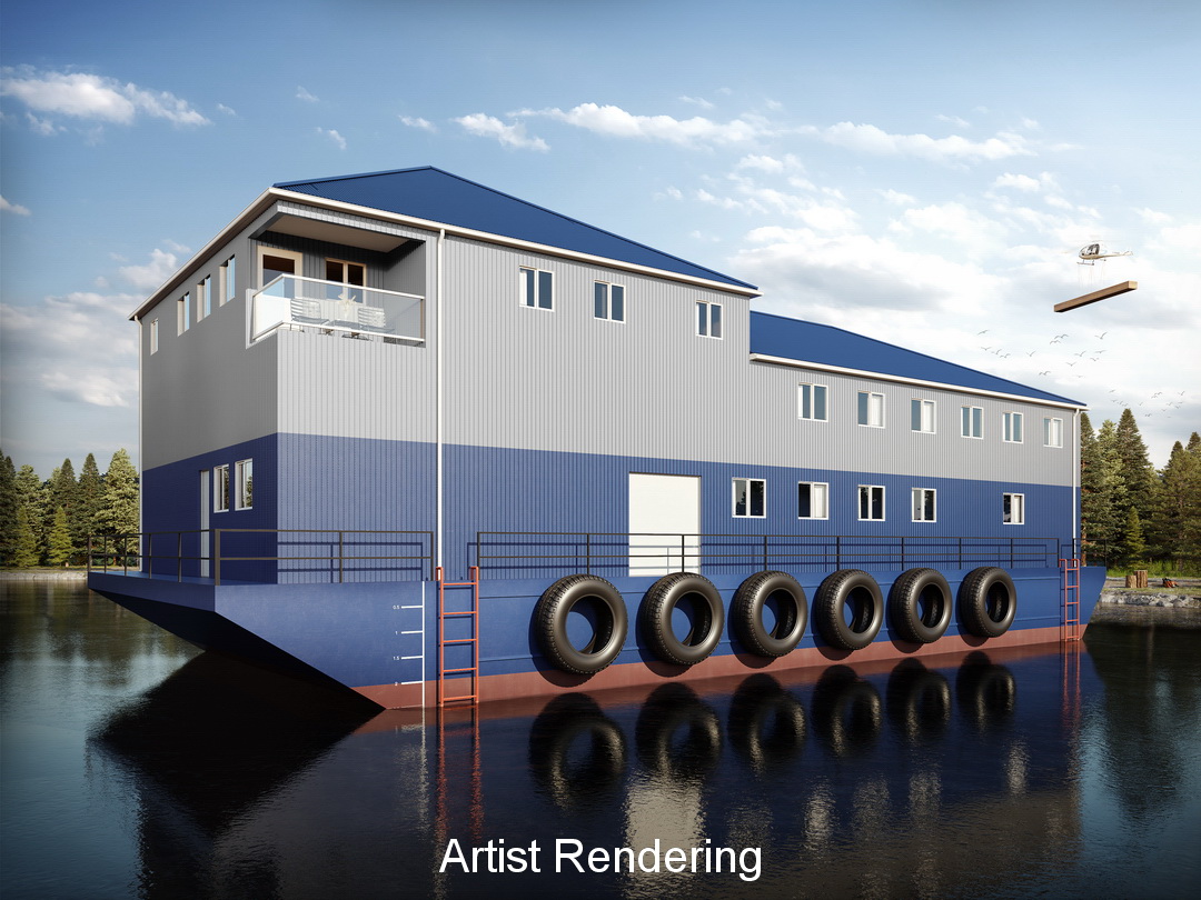 Steel Camp Barge image 45