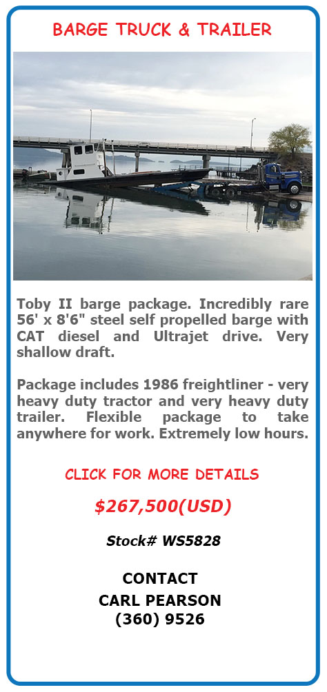 BARGE TRUCK TRAILER